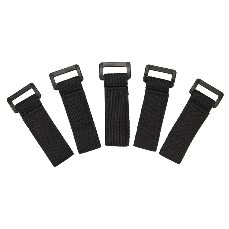 25*150mm Reusable Adjustable Silicone Non-slip Hook and Loop Cable Ties Buckle Drone Model Battery Strap
