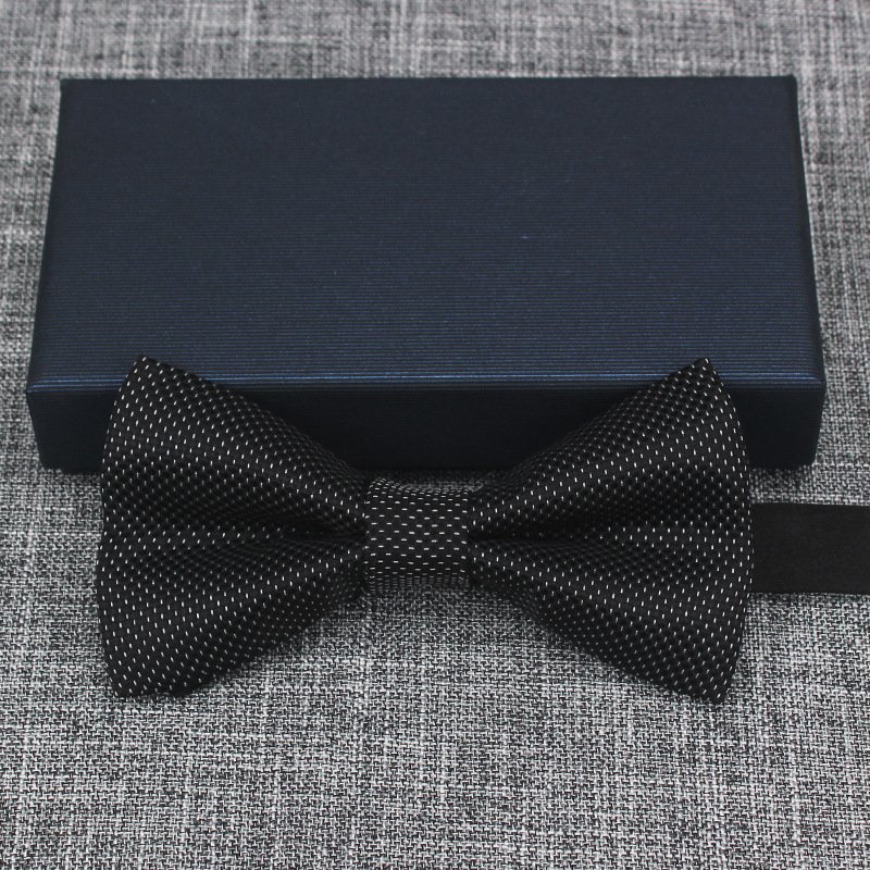 British and Korean men's bow tie Wedding groomsman suit formal bow shirt Bowtie