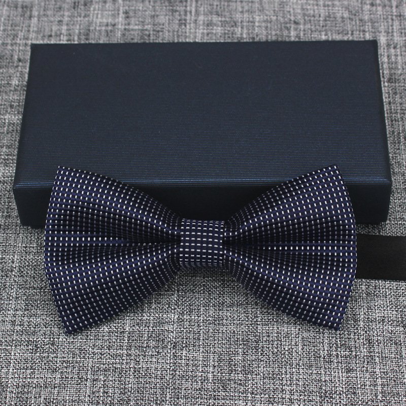 British and Korean men's bow tie Wedding groomsman suit formal bow shirt Bowtie