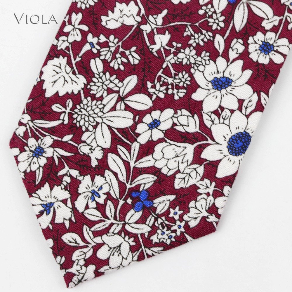 Floral Printed 6cm Neck Tie 100% Cotton Women&Men Wedding Butterfly Dress Tuxedo Gift bow tie Accessory