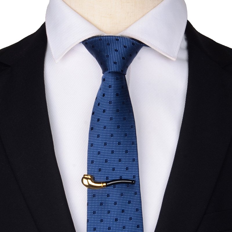 High quality jacquard fashion color formal dress polka dot striped 100% silk necktie wholesale for men
