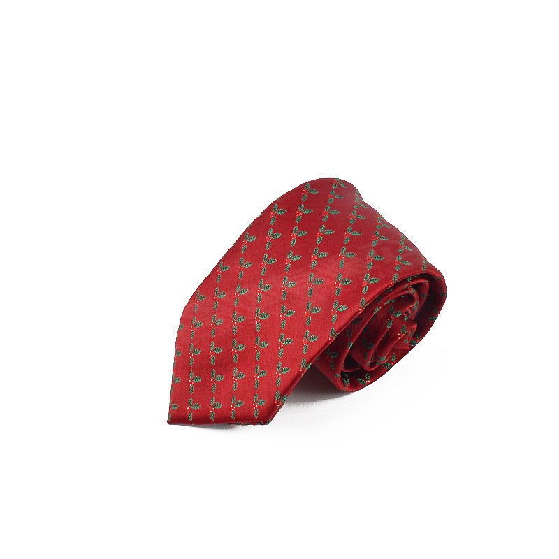 Supplier Silk Or Polyester Ties Men Wholesale Christmas Tie Neckties