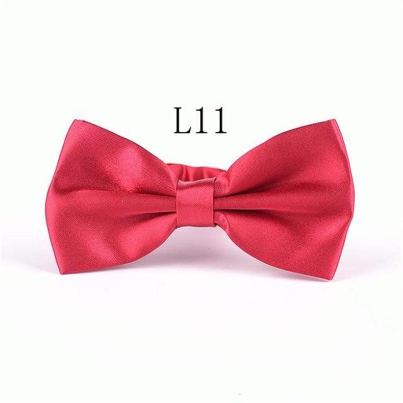 Solid color wedding casual adult multi color wedding Korean version bow tie