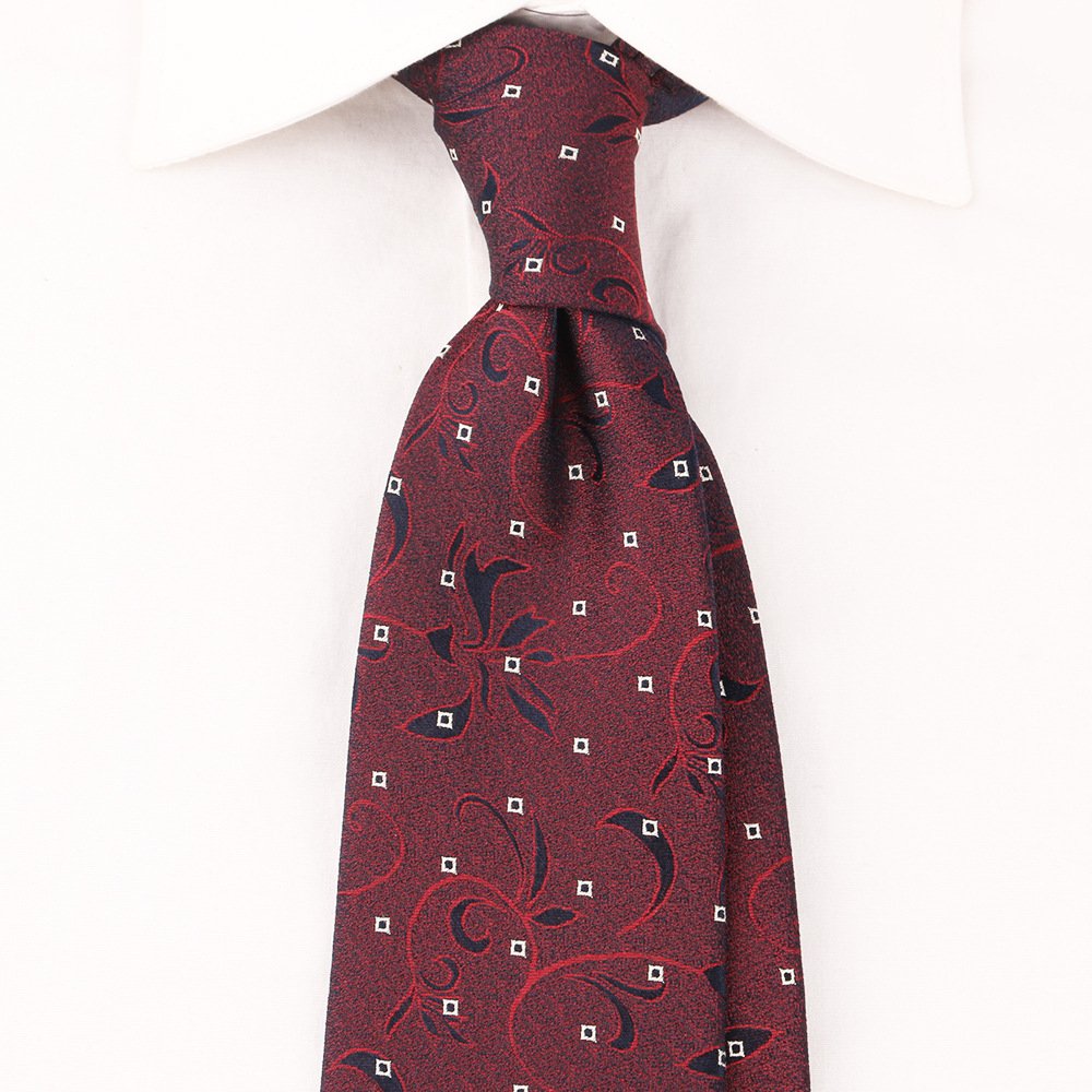 Classic Casual Fashion Stripe Woven Silk Tie for Men Wholesale silk material tie neckwear