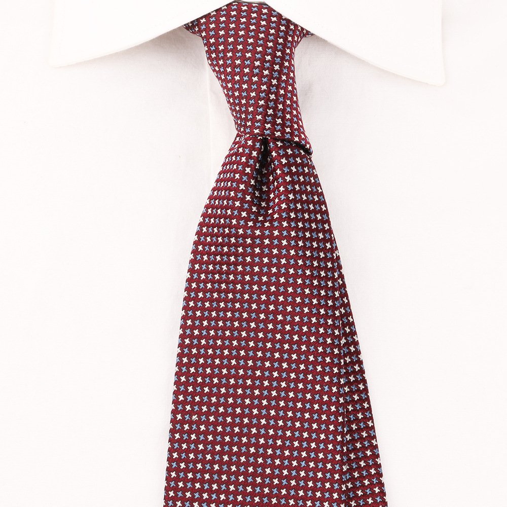 Classic Casual Fashion Stripe Woven Silk Tie for Men Wholesale silk material tie neckwear