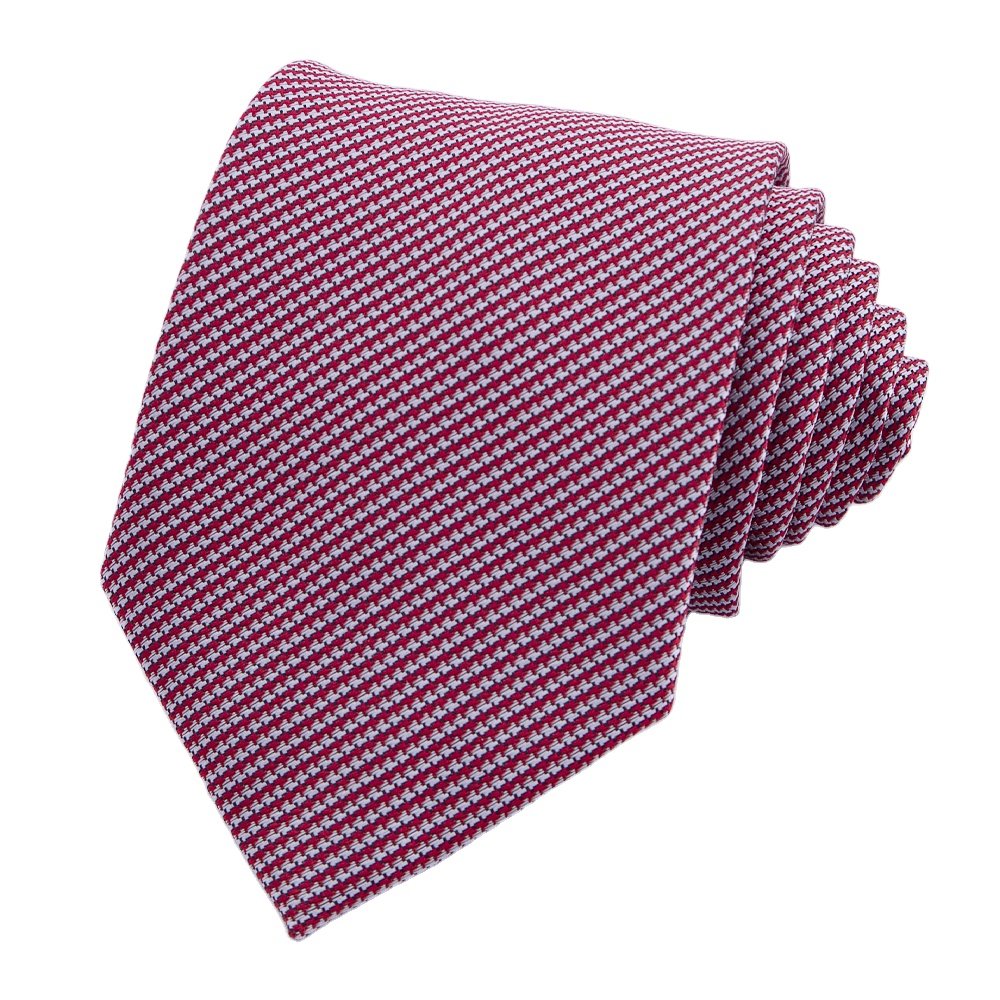 RunLin Factory Woven Jacquard Fabric Custom Handmade Business Formal Polyester Ties for Men
