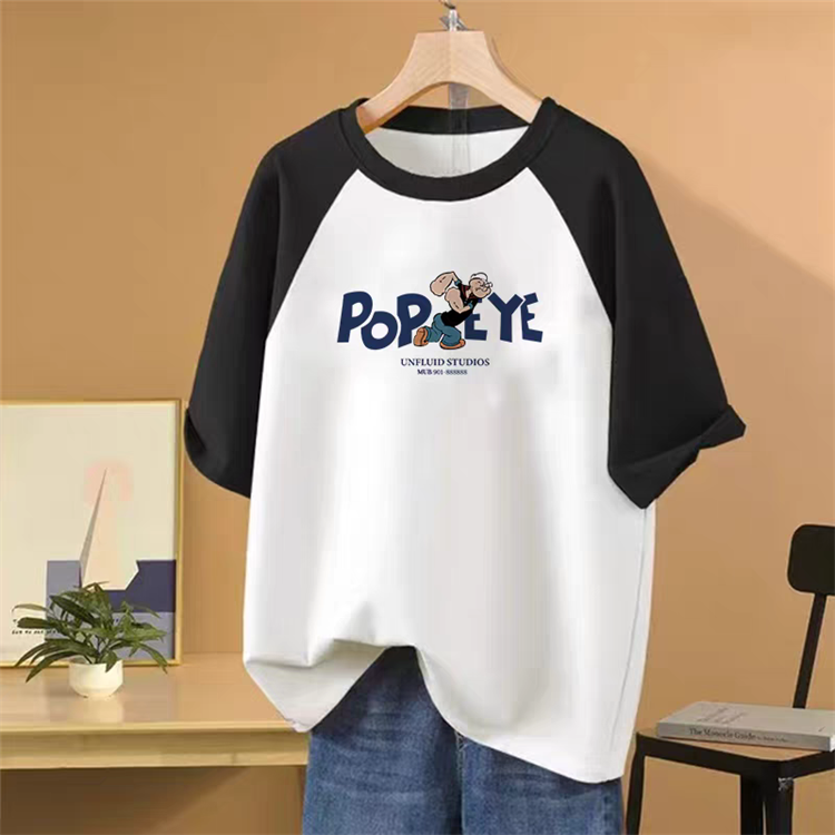 Hot selling 100% cotton oversized Women's T-shirts Fashion custom printed T-shirts Cheap original designer T-shirts for women