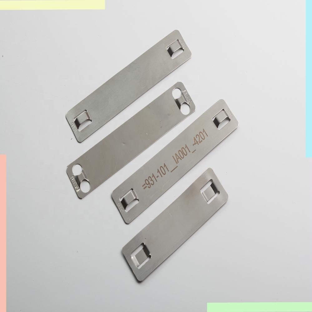 High Quality Cable Tie19X89mm Stainless Steel Cable Tie Marker Tag With Embossing And Cable Ties Black 300 x 4.6