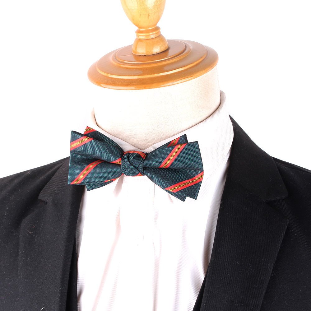 Custom Pre Tied Green Butterfly Mens Bowtie For Tuxedo Wedding Green Butterfly Bow Ties For Men Grooms