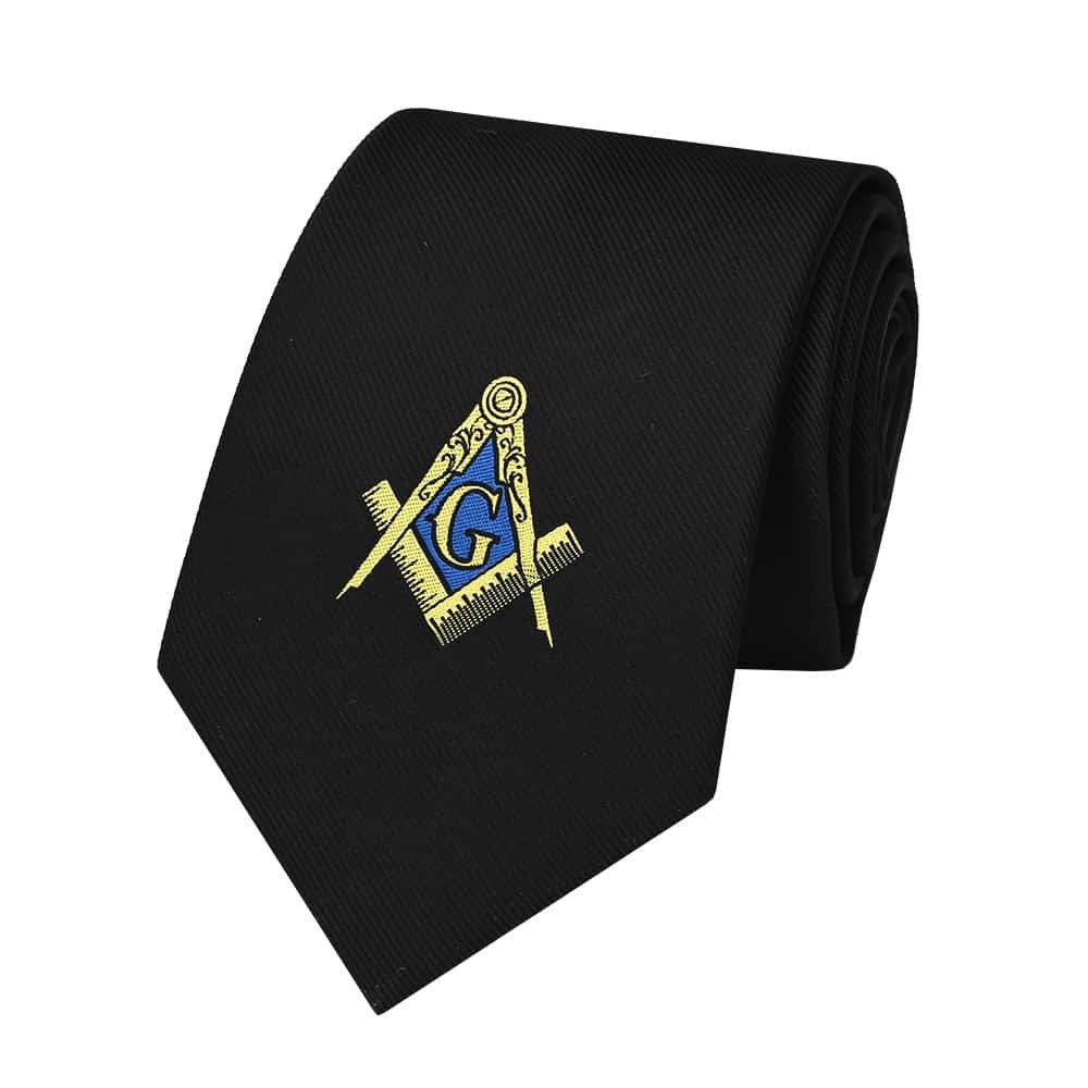 Yili Supplier Custom Logo Handmade Premium Religious 100% Pure Organic Silk Free Masonic Ties