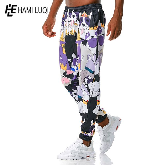 Men's Active Sport Sweatpants Fleece Lined Jogger Pants with Drawstring 2 Side Pockets Plus Size Running Trousers