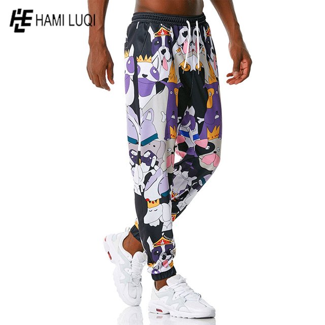 Men's Active Sport Sweatpants Fleece Lined Jogger Pants with Drawstring 2 Side Pockets Plus Size Running Trousers