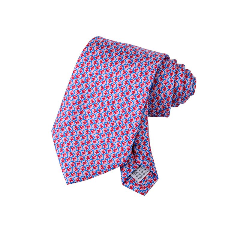 Chinese Manufacturer 2024 New Arrival Fashion Printed Silk Ties High Quality Cheap Men's Necktie For Wholesale