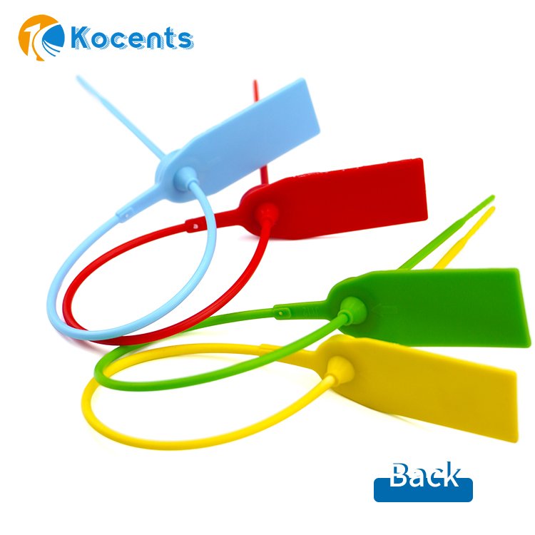 Kocents PTS-002 Disposable Self-locking Security Seal Truck Logistics Anti-theft Plastic Seal