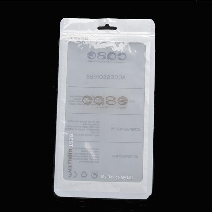 Factory direct three-side sealing plastic bag composite zipper bag mobile phone shell packaging bag with own LOGO