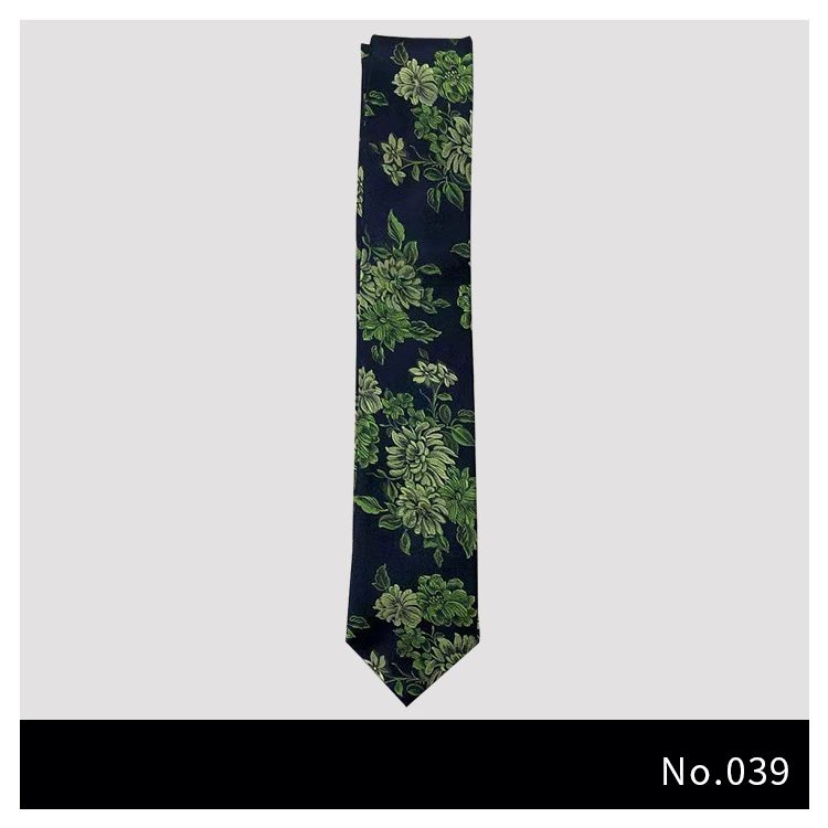 Wholesale Slim-Fitting Polyester Ties with Unique Prints for Casual Weddings & Gifts