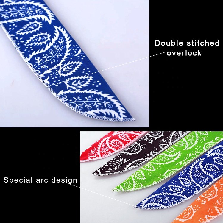 High Quality dog cooling bandana Ice Cool Scarf Cooler Ice Scarf Pet Cooling Scarf