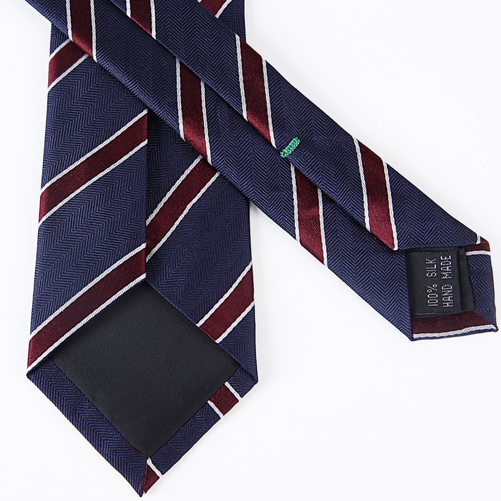 most popular design custom made silk ties with a woven logo