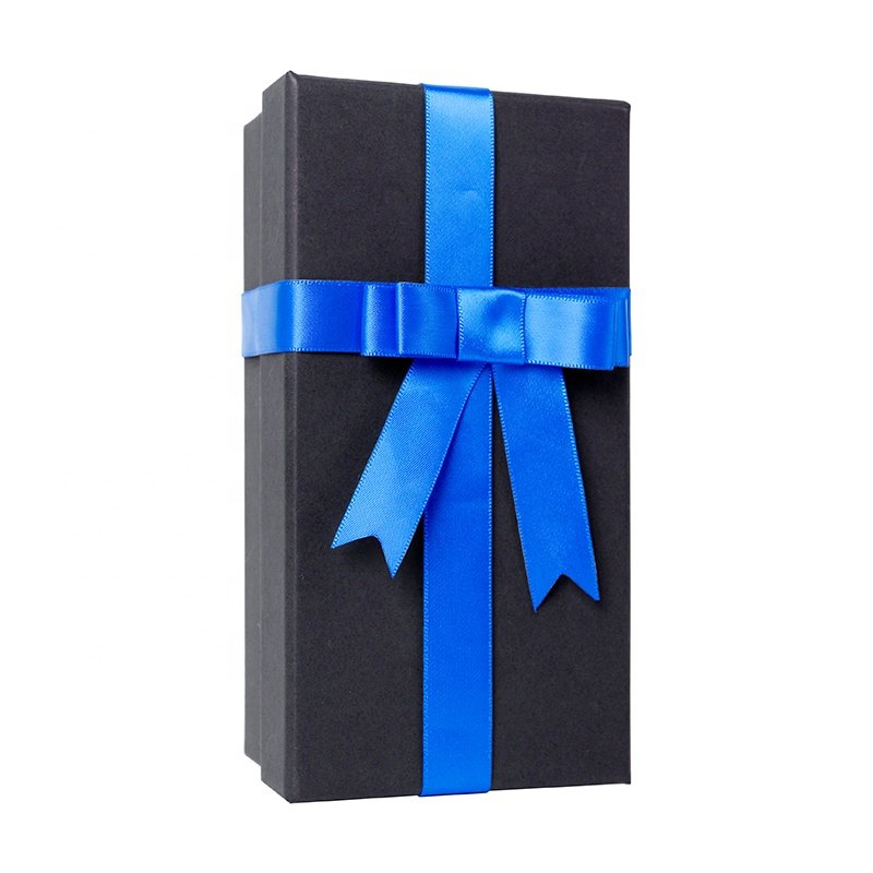 Custom Gift Wrapping Bow Packing Ribbon Bows With Elastic Loop Pre Tied Bow For Box Decorative