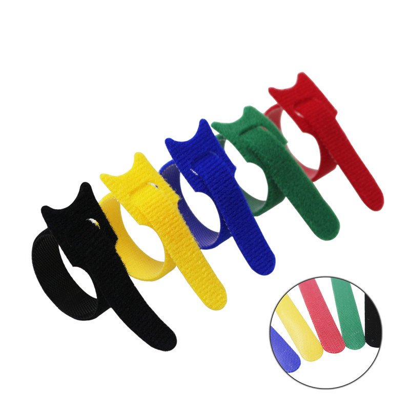 Plastic Cable Tie Hook And Loop Strap 30mm Brand Cable Ties On Roll