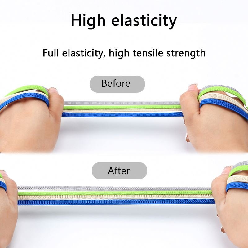 High Quality New No tie Shoelaces flat Elastic Shoe Laces Sneakers lazy Shoelace Quick Easy Press lock Shoelaces