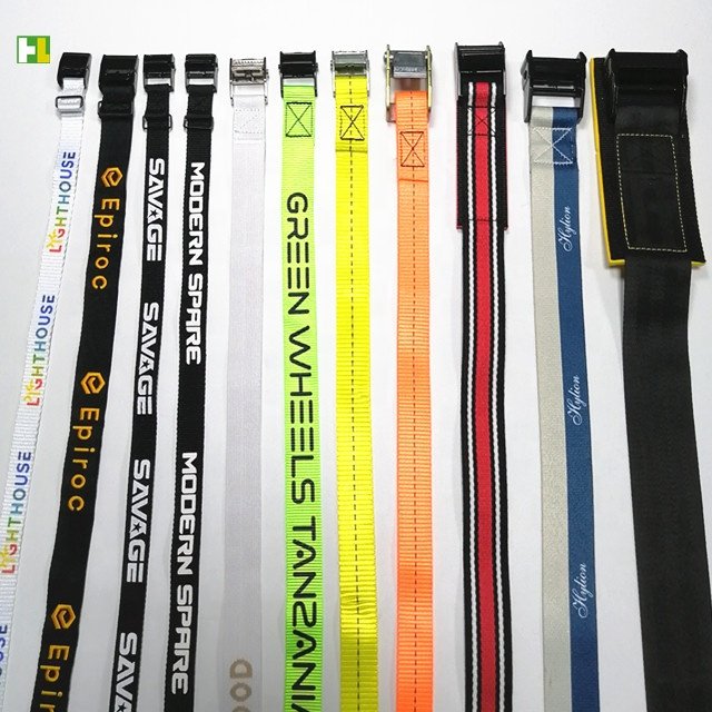 Customized locked lashing straps printed roof rack straps strapping outdoor accessories