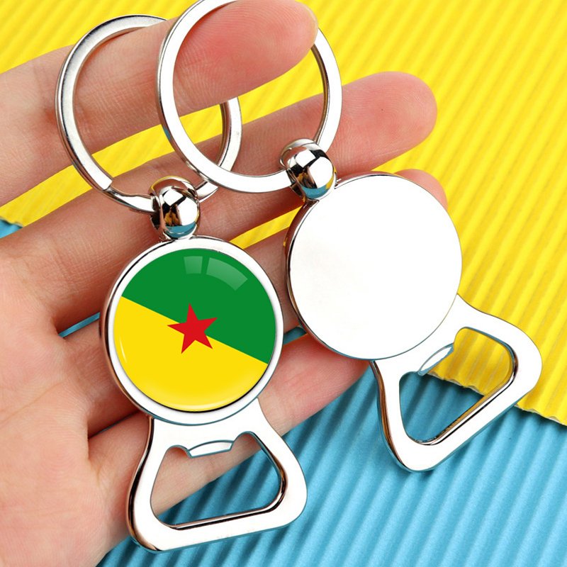 80 Models Guyane Francaise Flag Map Tie Clip Lapel Pin Ring Brooch Cuff Link Necklace Bracelet Earrings Key Chain Jewelry Set