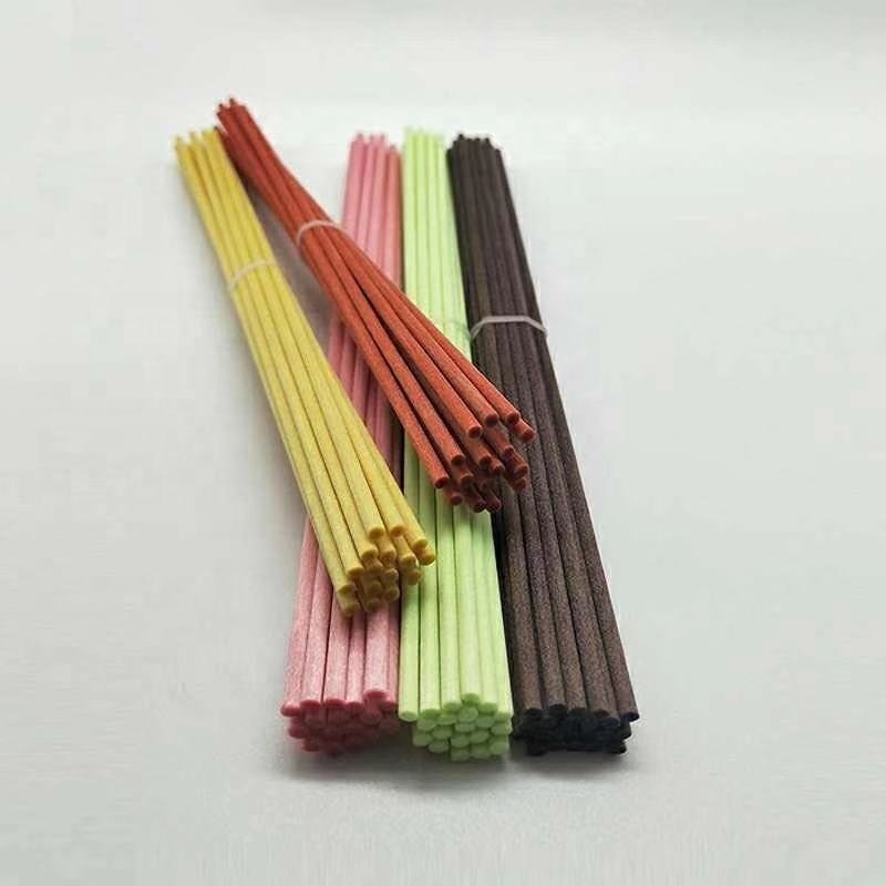 2024 custom eco friendly different colors synthetic reed diffuser