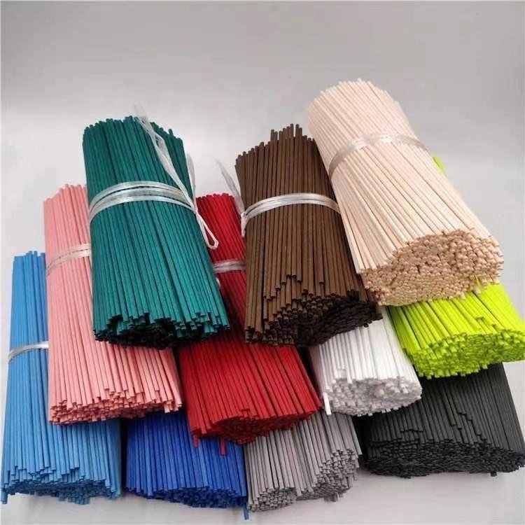 2024 custom eco friendly different colors synthetic reed diffuser