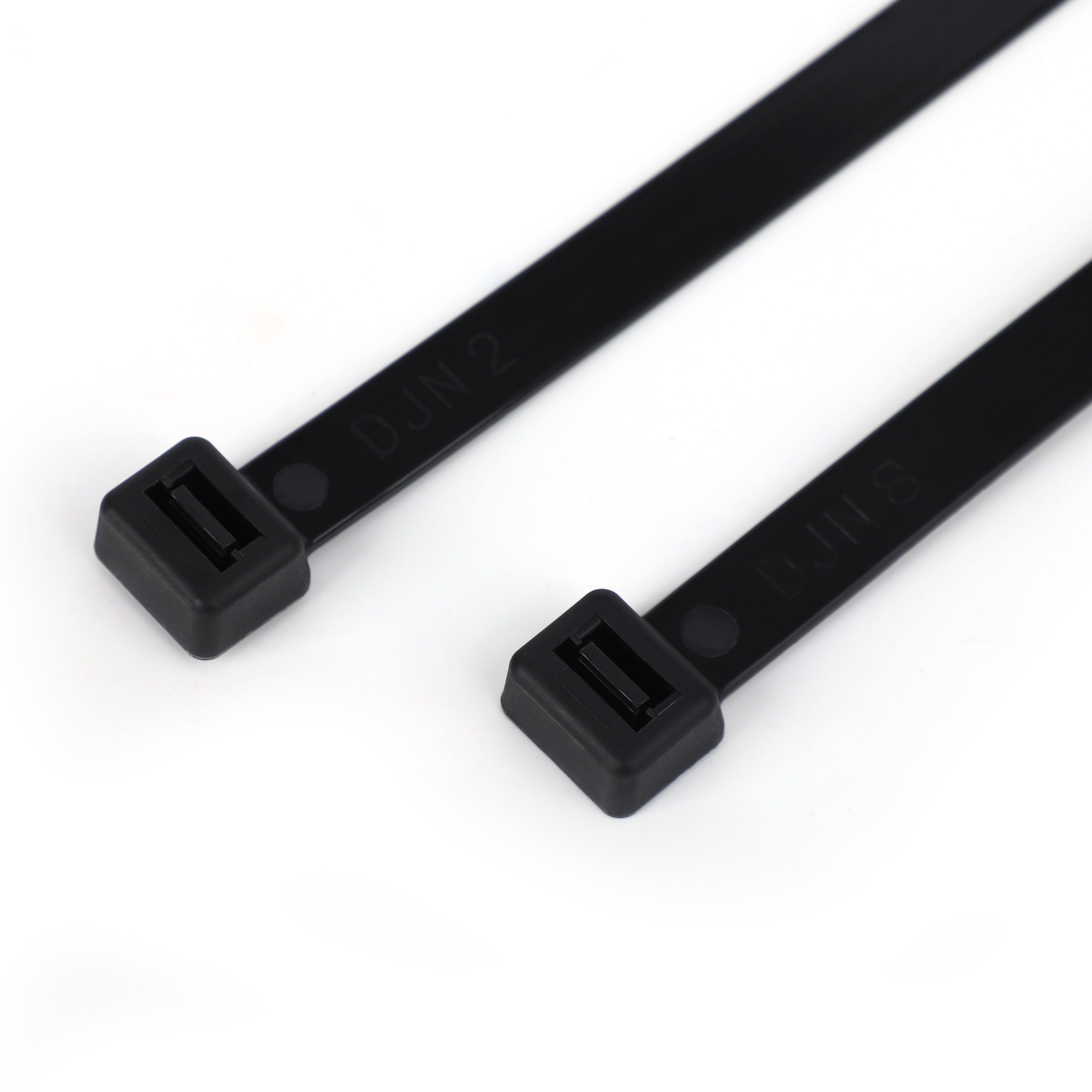 Factory Direct Sale Eco-Friendly Pa66 Ziptie Cable Ties Self-Locking Plastic Nylon in White Black Other Colored Options CN;GUA
