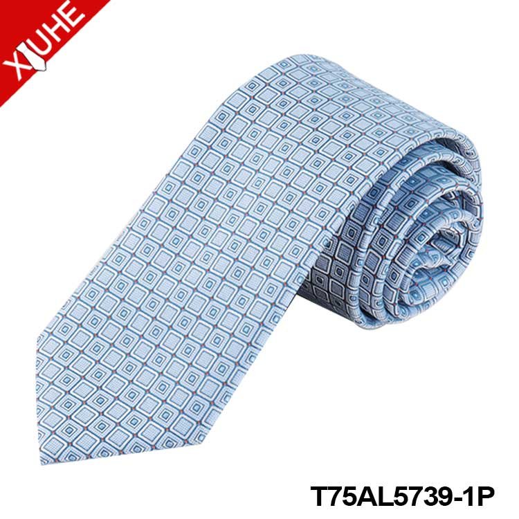 Business Design OEM ODM Mens Neck Tie Red Floral Custom Made Necktie Formal Woven Custom Polyester Ties