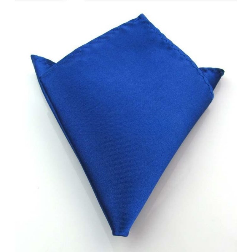 Custom Silk Handkerchief Men Bridal Solid Pocket Foulard En Satin Square Wedding Handkerchief