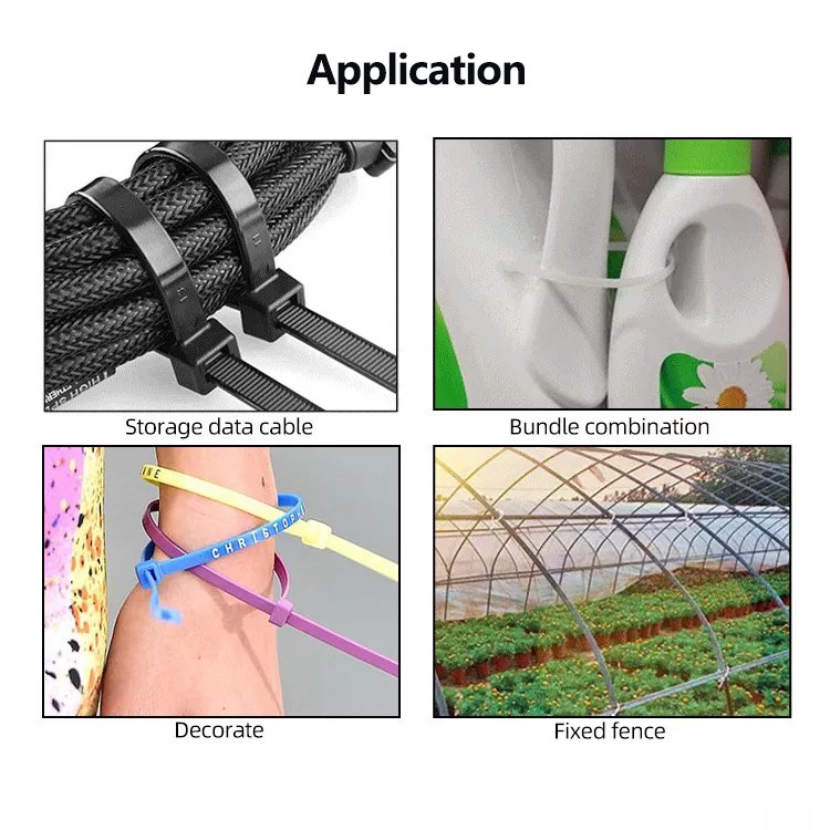 100mm 120mm 150mm 200mm 250mm 300mm 350mm OEM factory Nylon66 pa66 Zip plastic cable tie nylon cable tie