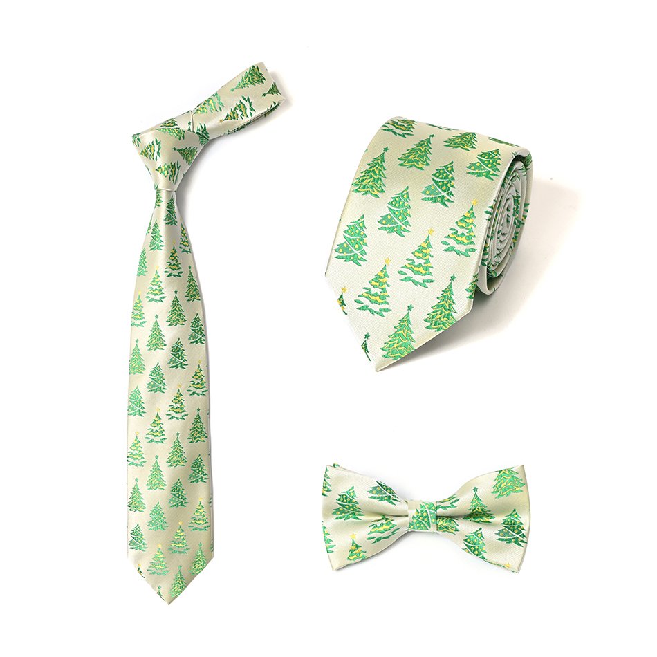 Yili Funny Mens Tie Holiday Season Party Gifts Neckties for Halloween Thanksgiving Christmas