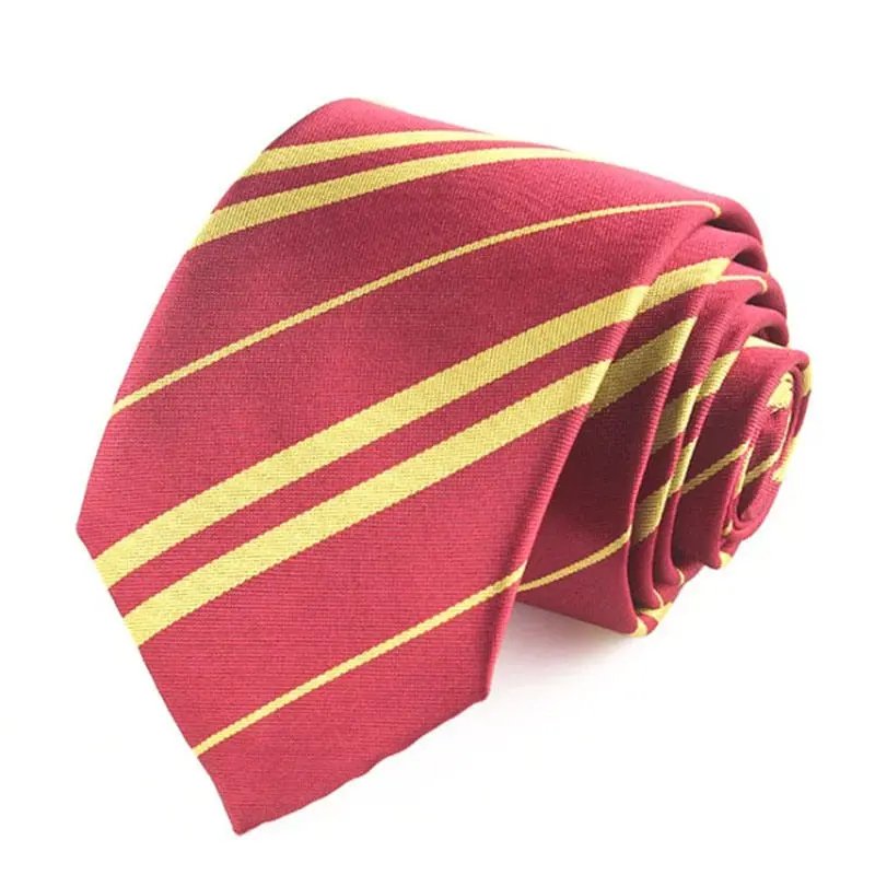 Custom Logo Classic Polyester Silk Mens Neck Ties Plaid Striped Ties Formal Business Wedding Silk Ties For Men