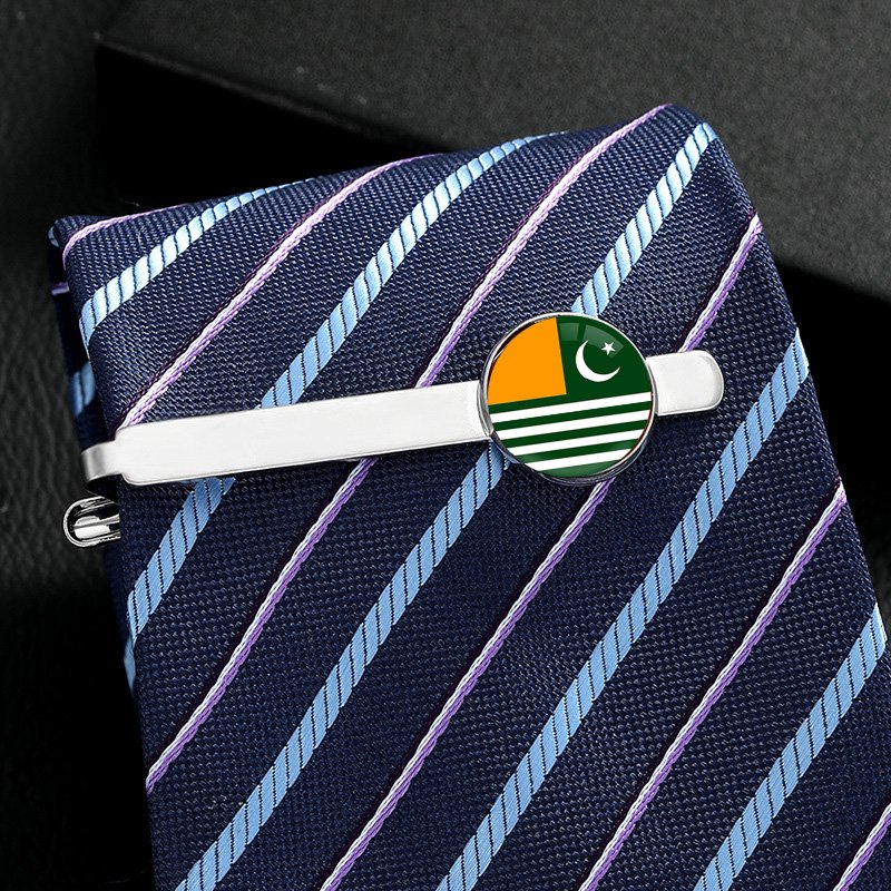 80 Models Kashmir Flag Map Tie Clip Lapel Pin Ring Brooch Cuff Link Necklace Bracelet Earrings Key Chain Kashmiri Jewelry Set
