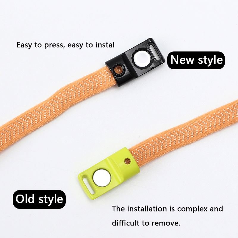 Magnetic Lock Shoelaces Elastic No Tie Shoe Laces Sneakers for Shoelace Kids Adult Lazy Laces