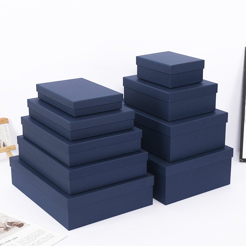 luxury glossy logo custom printed top lid bottom electric product packaging gift box