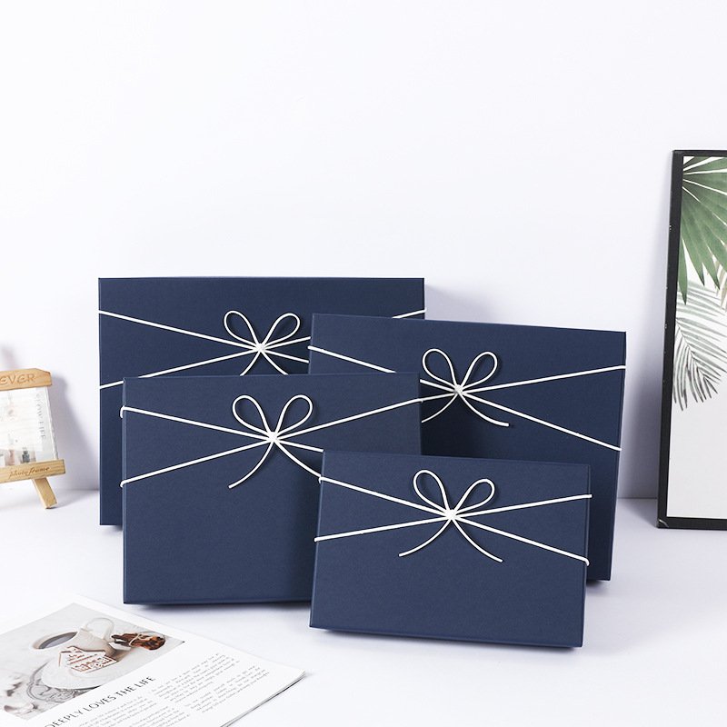 luxury glossy logo custom printed top lid bottom electric product packaging gift box