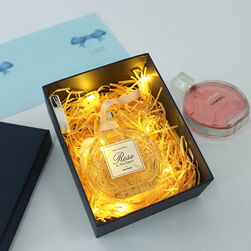 luxury glossy logo custom printed top lid bottom electric product packaging gift box