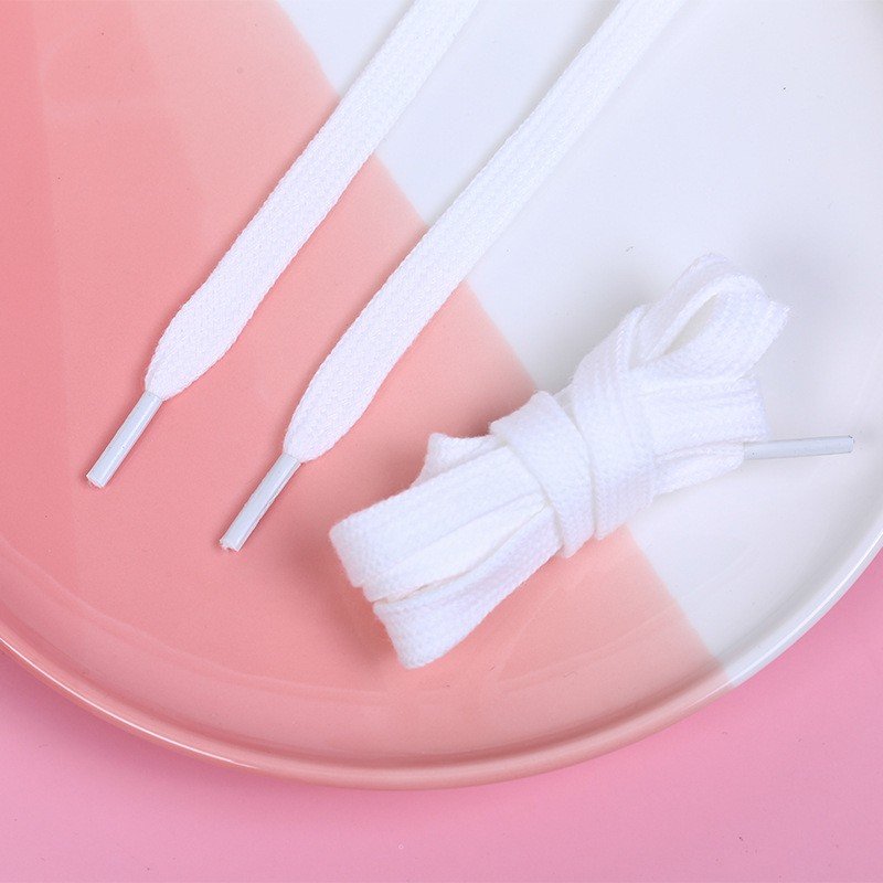 High Quality Sneakers Sport Fluorescent Laces Thick Shoes Tie Polyester Tie Flat Shoe Laces