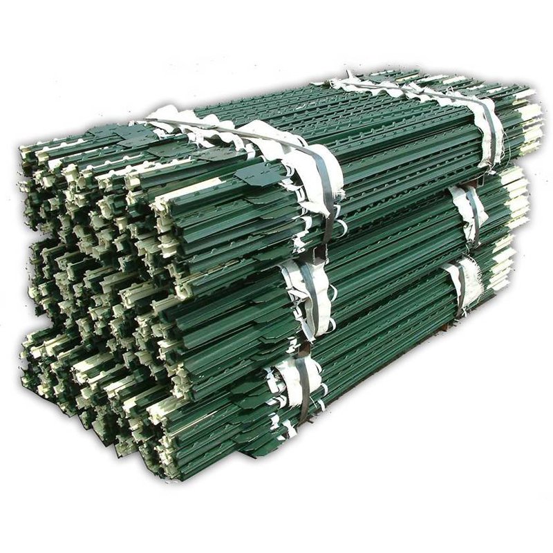 black t post t post clip tie 8ft steel fence t post
