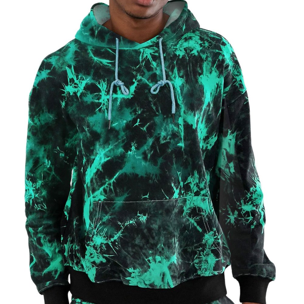 High quality hoodies Fashion Tie dye Cotton Warm Wholesale price hoodies With Zipper Tie Dye breathable Acid Wash Hoodie