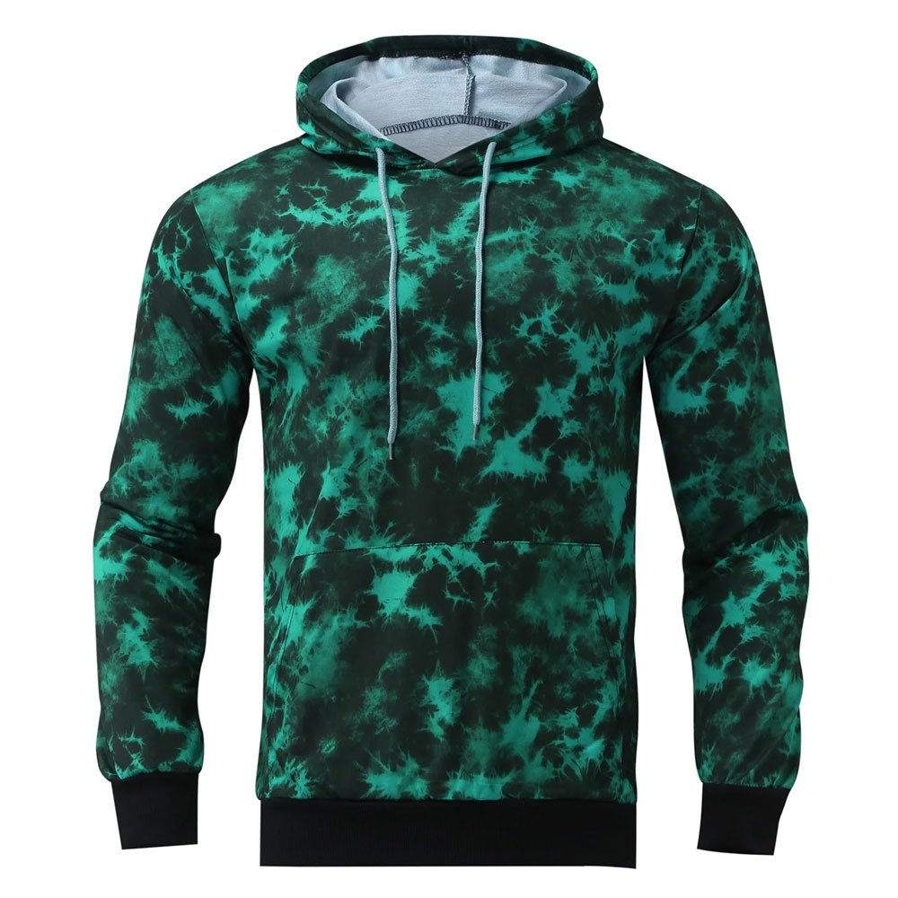 High quality hoodies Fashion Tie dye Cotton Warm Wholesale price hoodies With Zipper Tie Dye breathable Acid Wash Hoodie