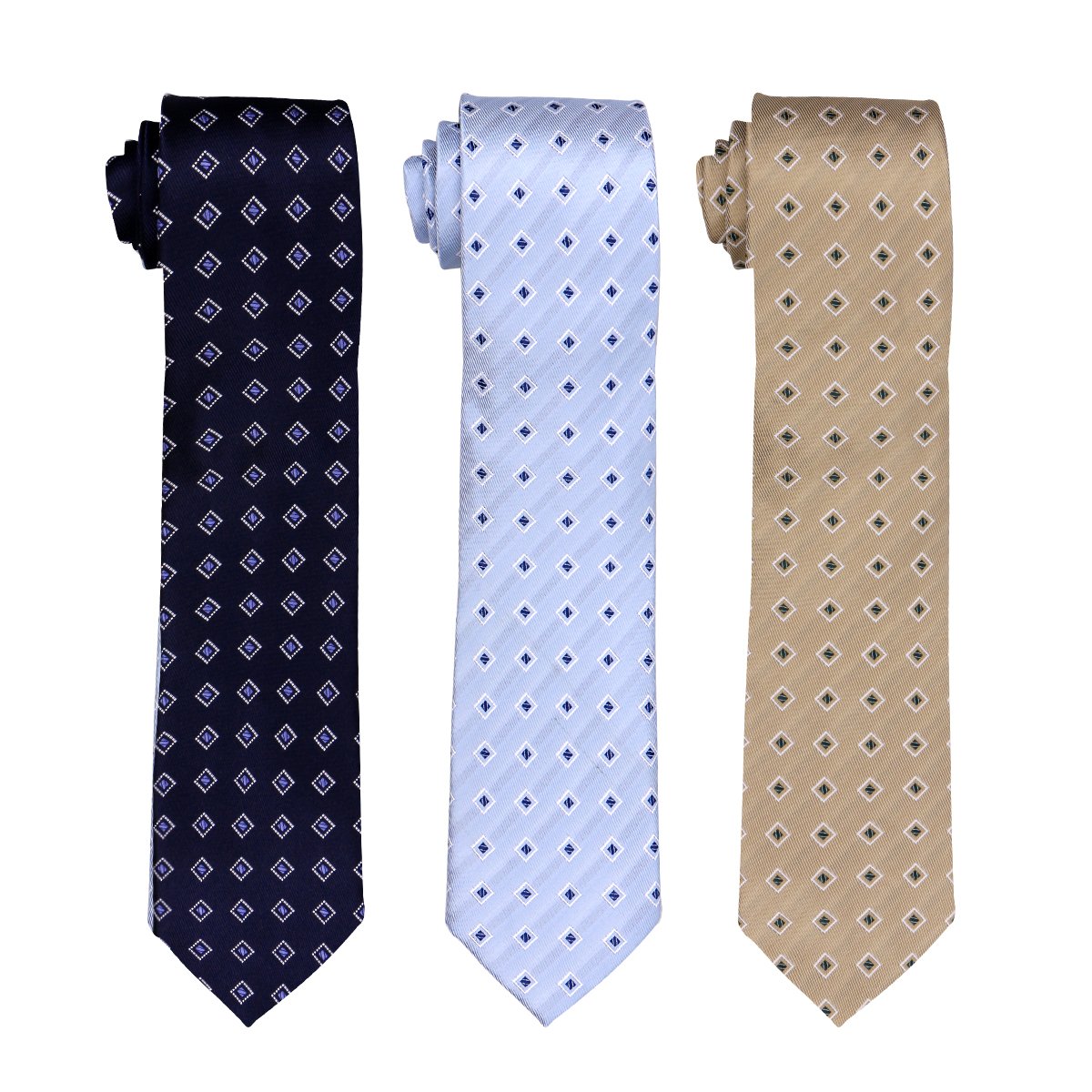 Italian Ties Wholesale Yellow Polyester Tie For Men Business Style Man Necktie
