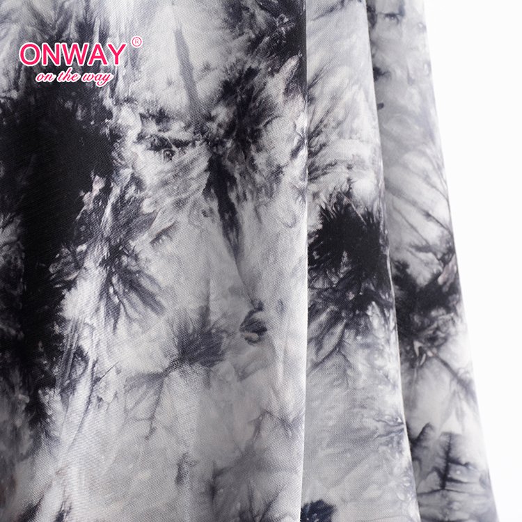 In-Stock Items vogue soft wholesale woven tie dye rayon fabric