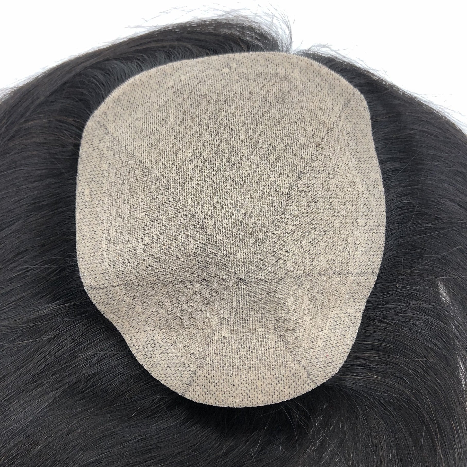 LONGFOR NK Handtied Silk Topper Chinese Remy Virgin Cuticle Aligned Women Toupee Hair Extensions