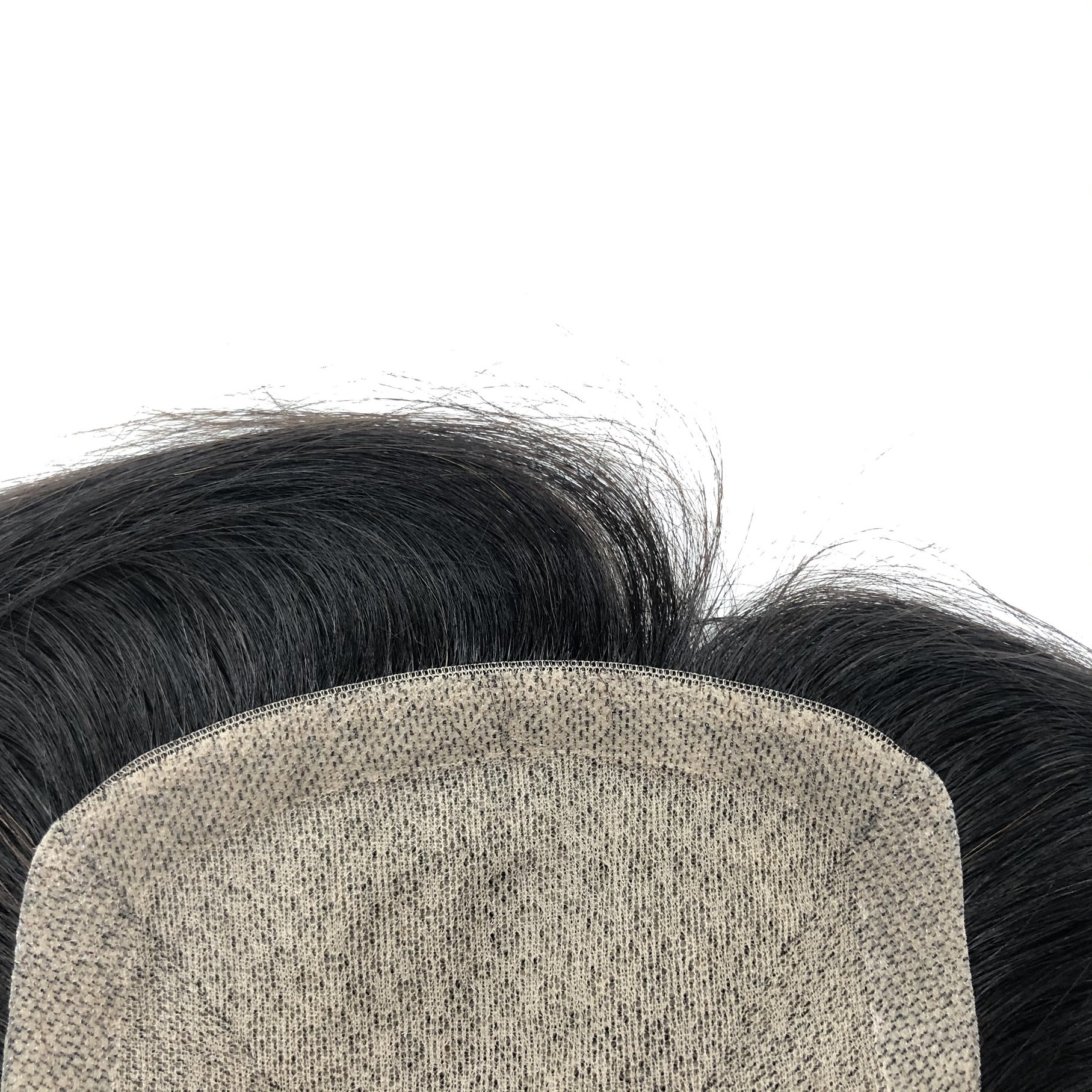 LONGFOR NK Handtied Silk Topper Chinese Remy Virgin Cuticle Aligned Women Toupee Hair Extensions