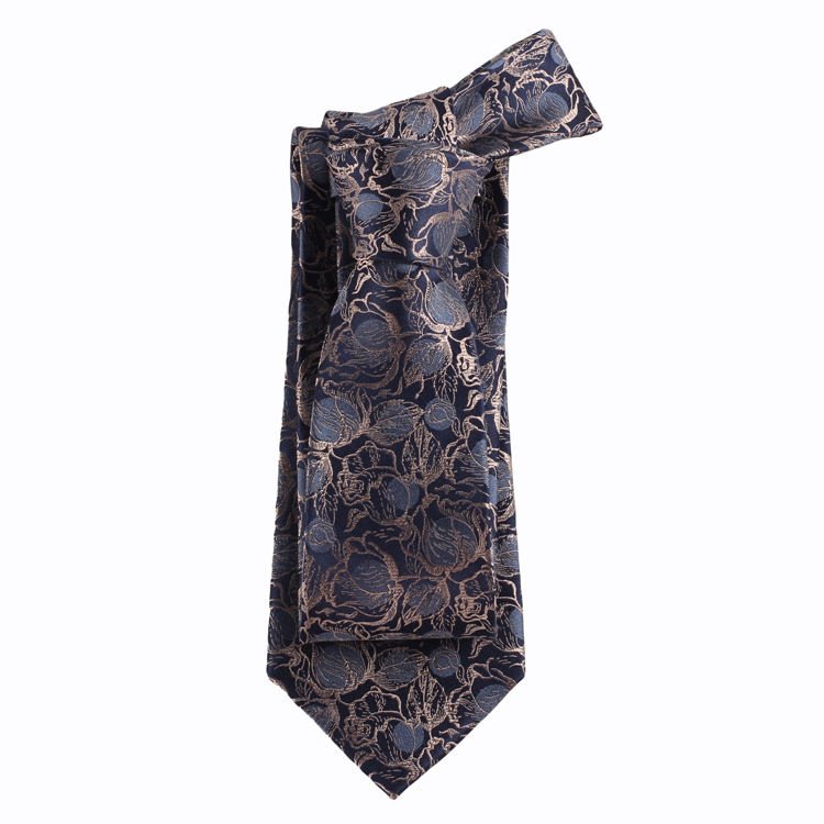 2024 Hot Selling China Factory Wholesale 100% Silk Tie Quality Assurance Low Price Flower Pattern Fashion Necktie For Men