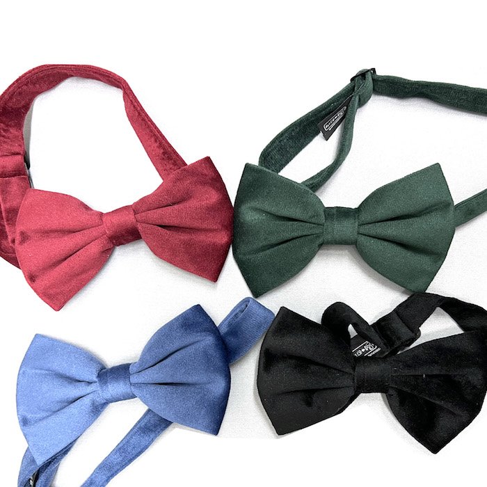 Custom Wholesale ready-tied wool Bow Ties noeuds papillons